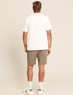 Boody Men's Classic Crew Neck T-Shirt in White Back