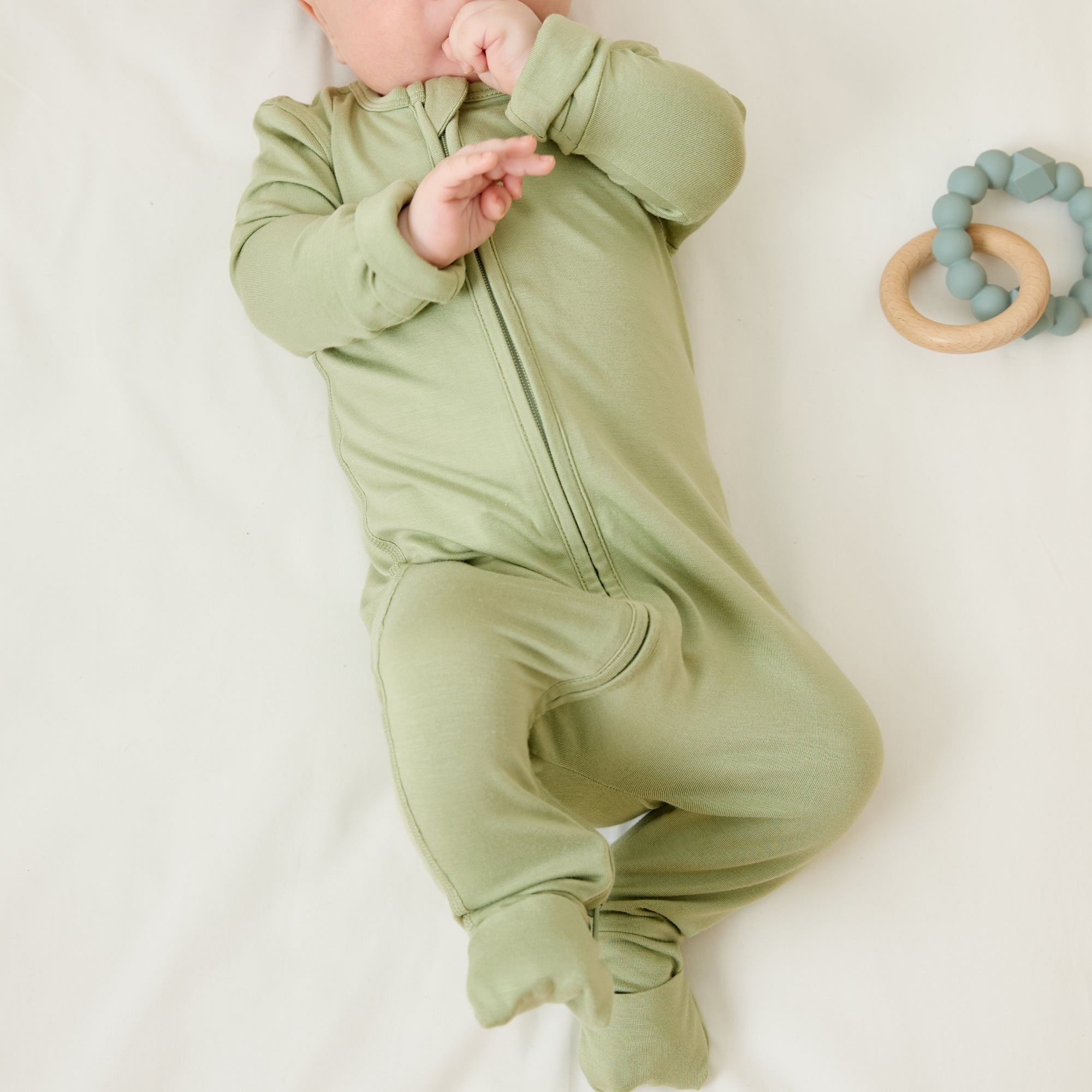 Bamboo Baby Pants in Storm – Boody US