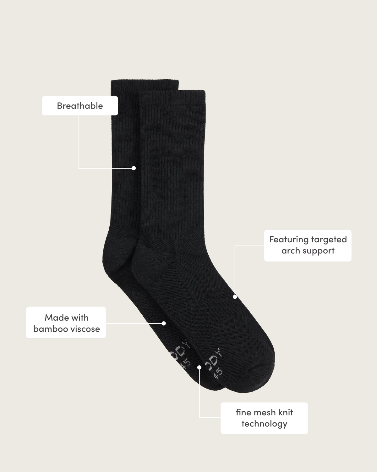 The Everyday Socks & Briefs Pack - Black