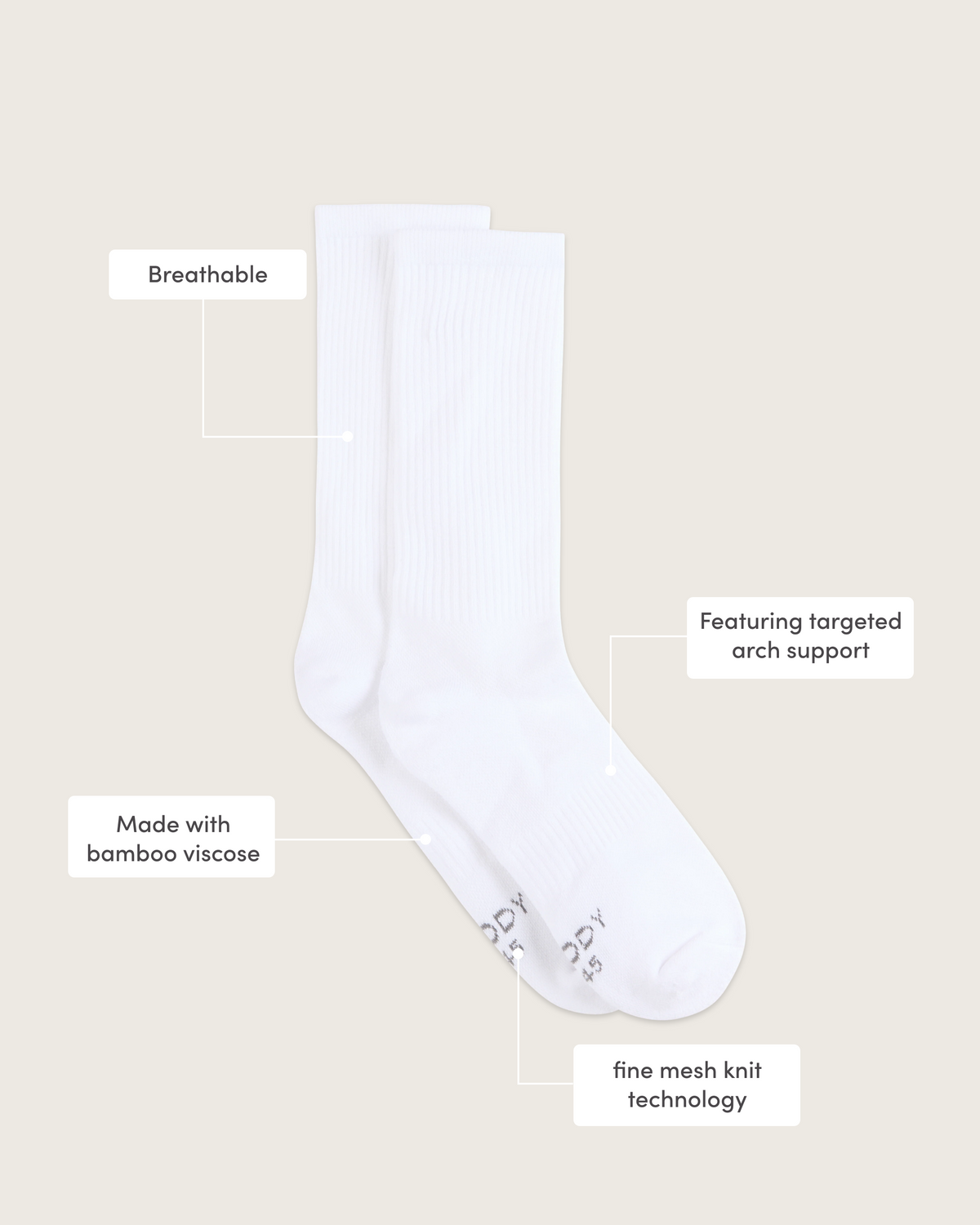The Everyday Socks & Briefs Pack - Ash/White
