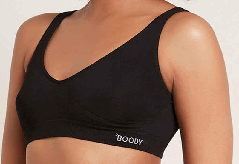 Boody® on Instagram: Boody Guide  Which bra suits me? 💭 Did you know?  All of our bras do not have underwires or back clasps 🙌 #boody #braguide  #fullbustbra #bralette #wirelessbra #underwearguide