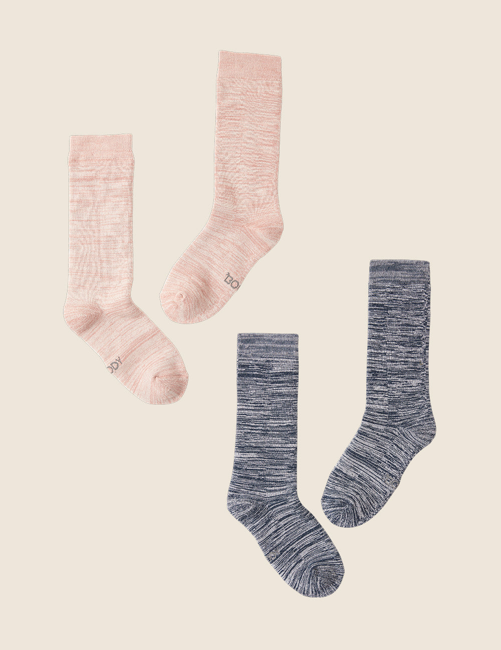 Giftbox - 2-Pack Women's Chunky Bed Socks