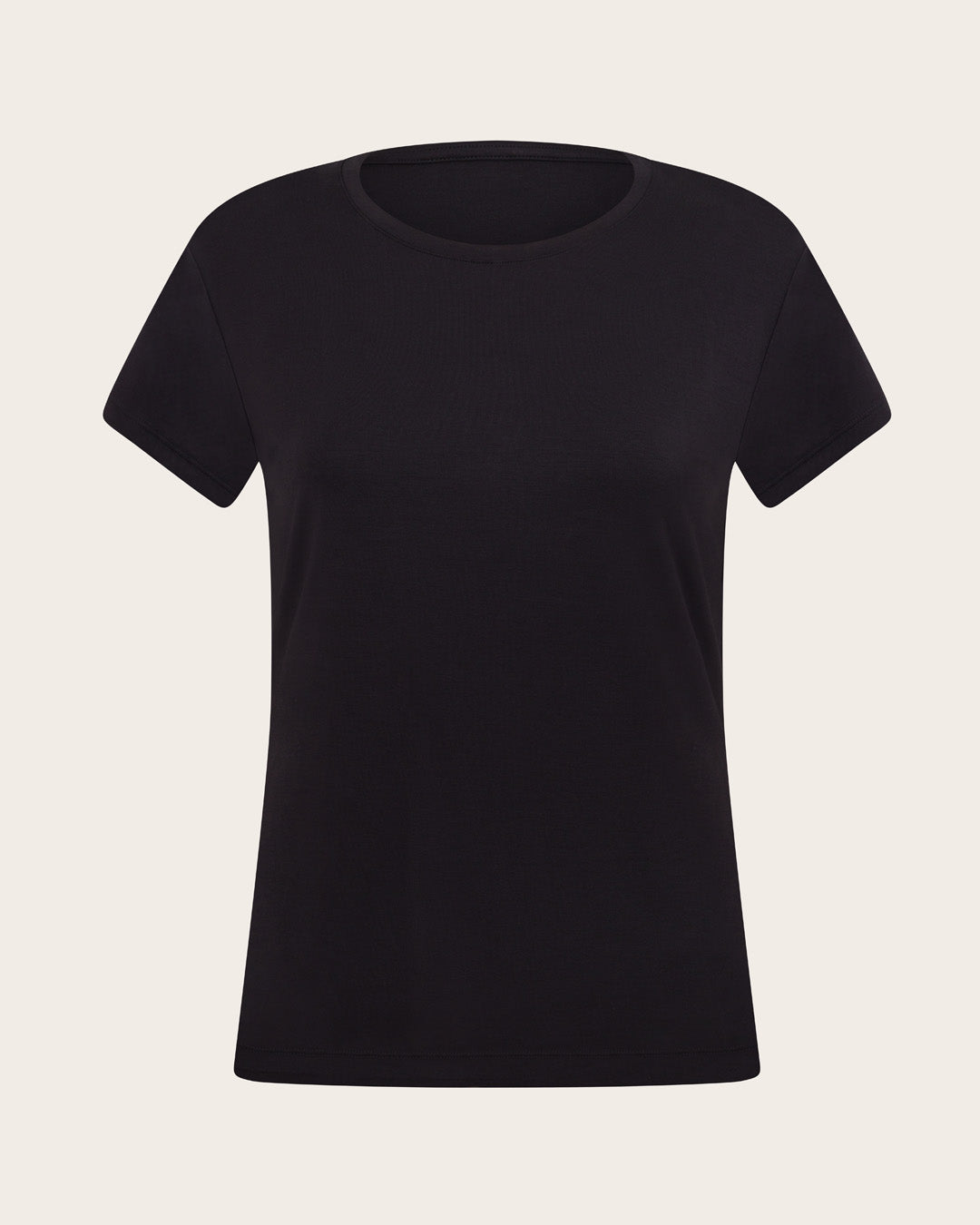 Women's Base Layer Crew Neck T-Shirt - Black