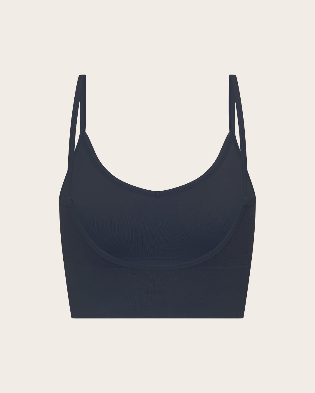 LYOLYTE Ribbed Low Back Bralette - Storm