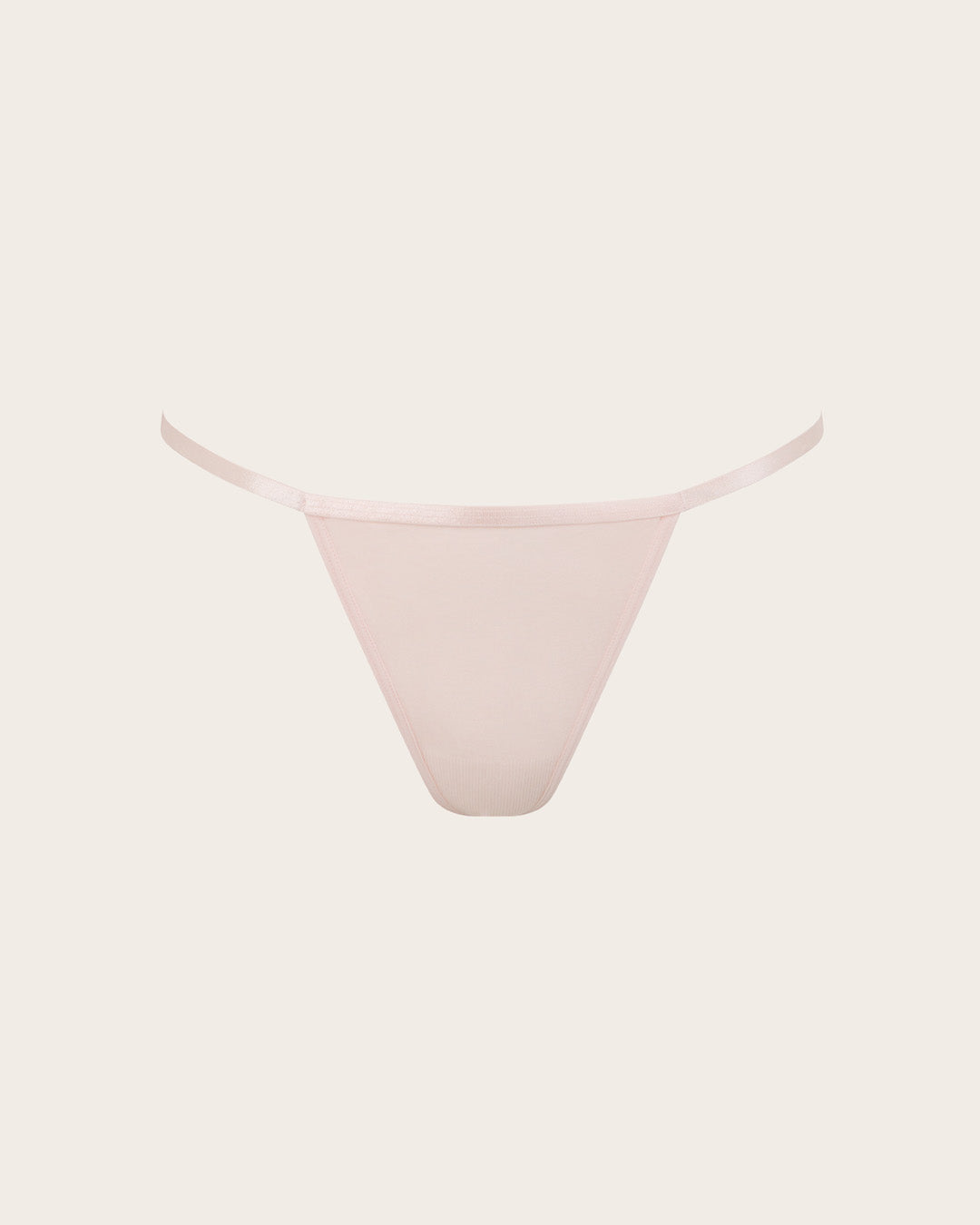 Stringy G Pin Women's Bamboo Thin G-String in Powder Pink – Boody US