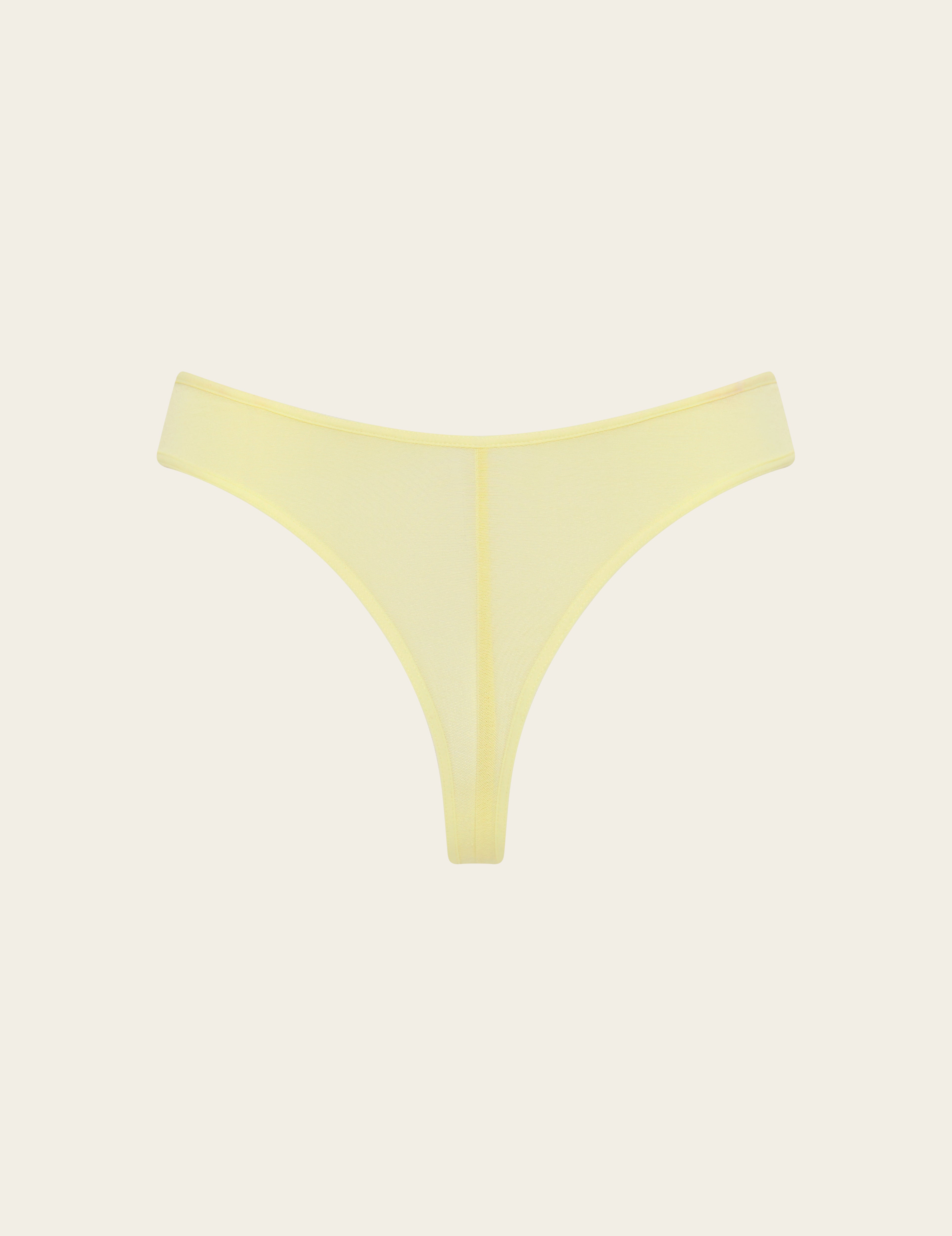 Women's Bamboo G-String in Lemon – Boody US
