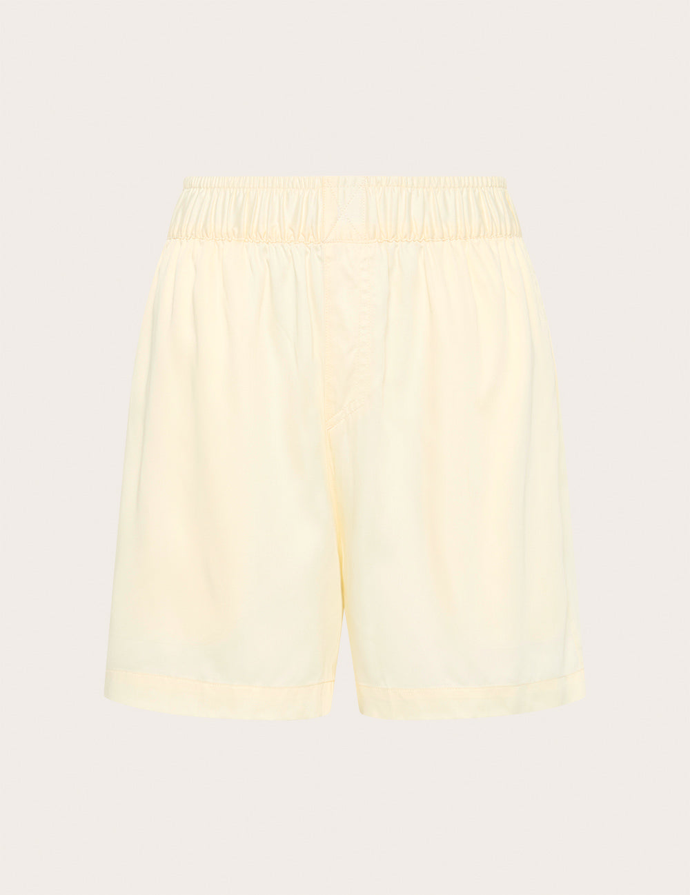 Vegan Silk Shorts - Pearl