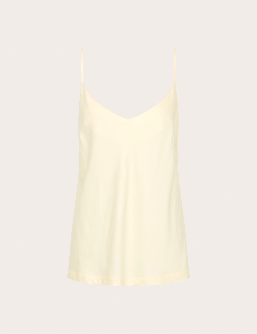 Vegan Silk Cami - Pearl