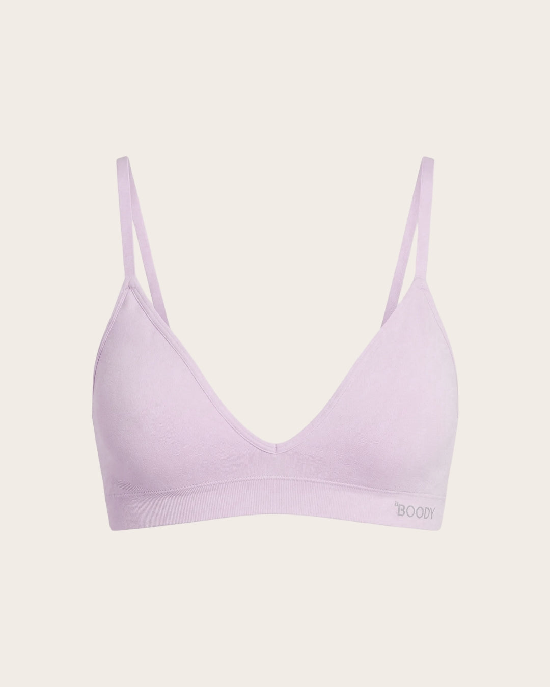 Wireless T-Shirt Bralette - Shell