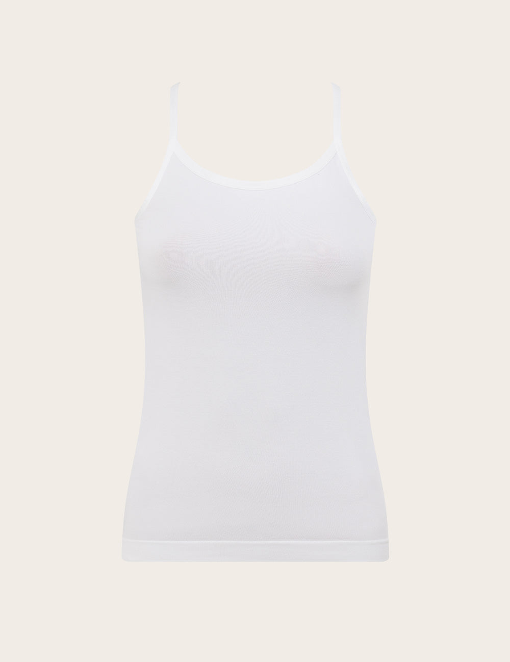 Base Layer Racerback Cami Top - White