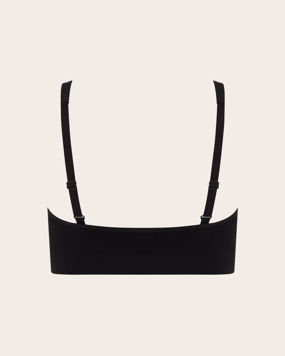 Wireless Plunge Bralette - Black