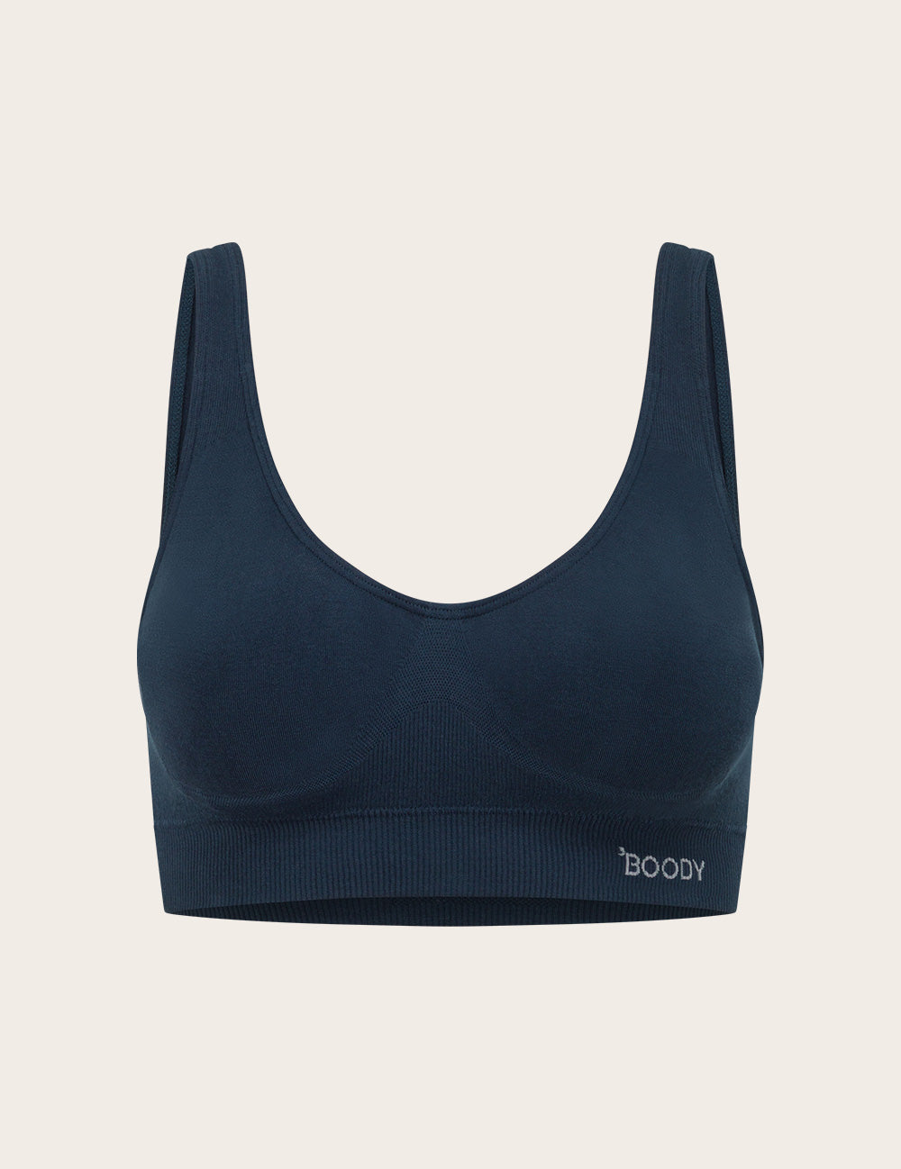 Seamfree Padded Crop Bra - Midnight
