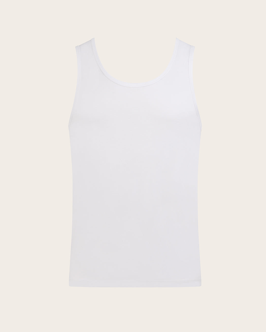 Men's Base Layer Tank Top - White