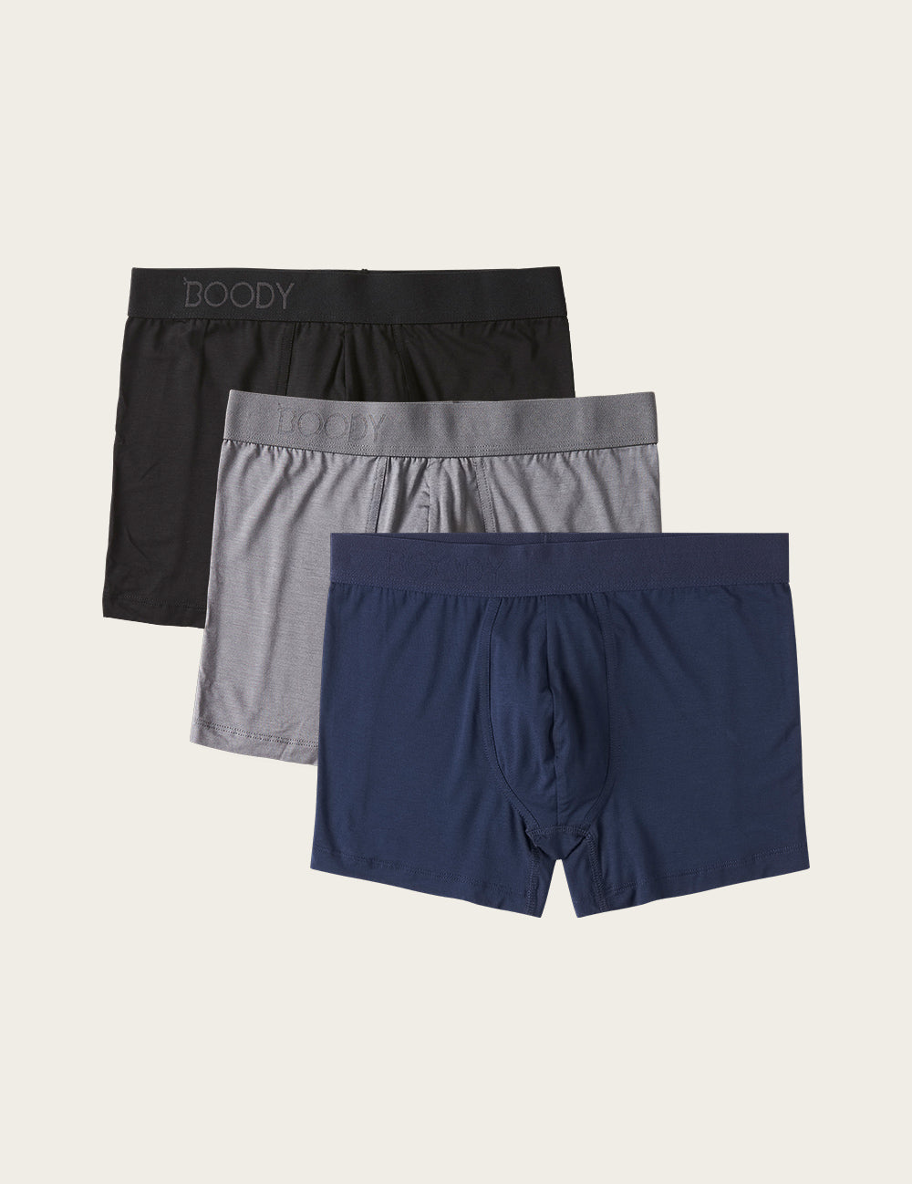 3-Pack Giftbox - Men's Everyday Boxer Briefs - Black/Ash/Navy