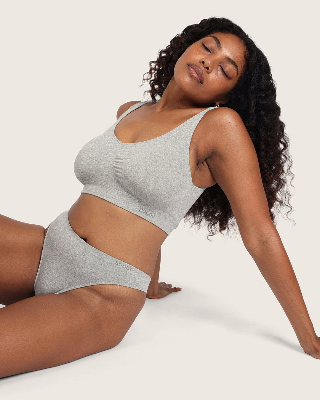 G-String - Light Grey Marl
