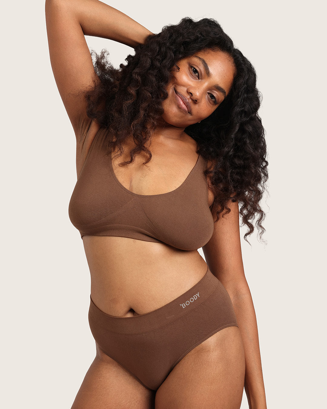 Seamfree Crop Bra - Clove