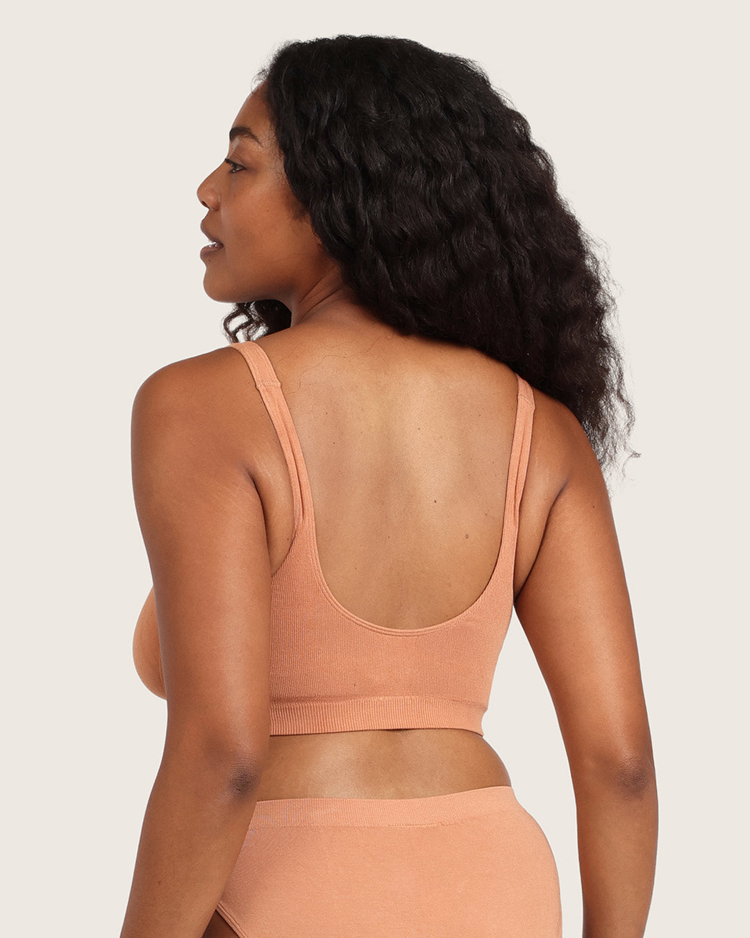 Seamfree Crop Bra - Dune