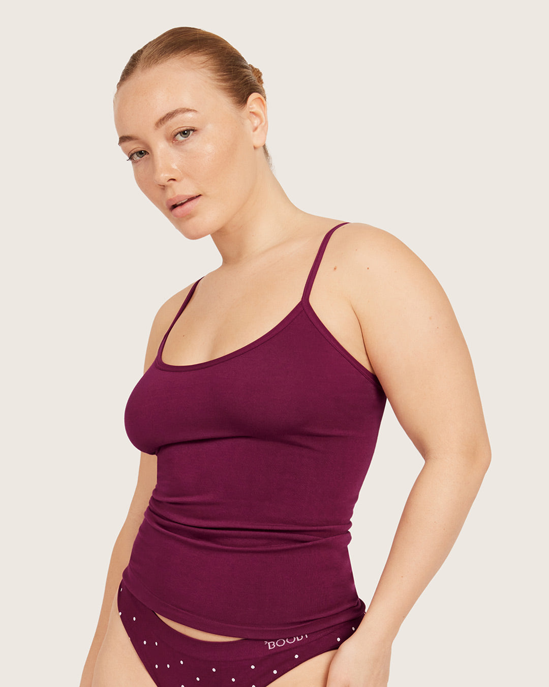 Base Layer Cami Top - BCAM Dark Pink