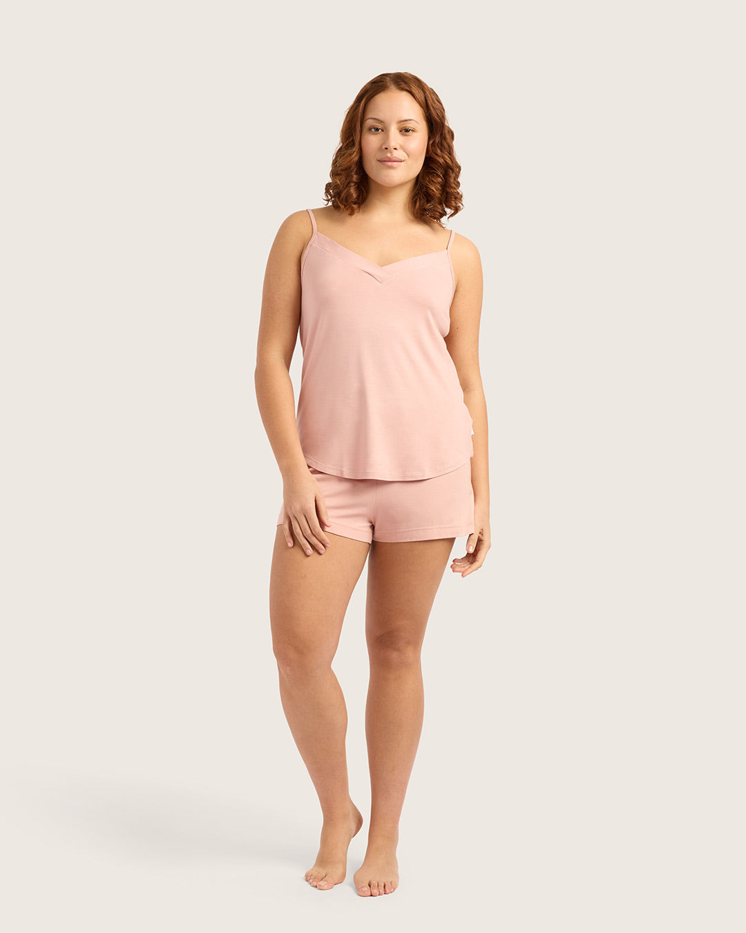 Women's Bamboo Sleep Cami in Dusty Pink – Boody US