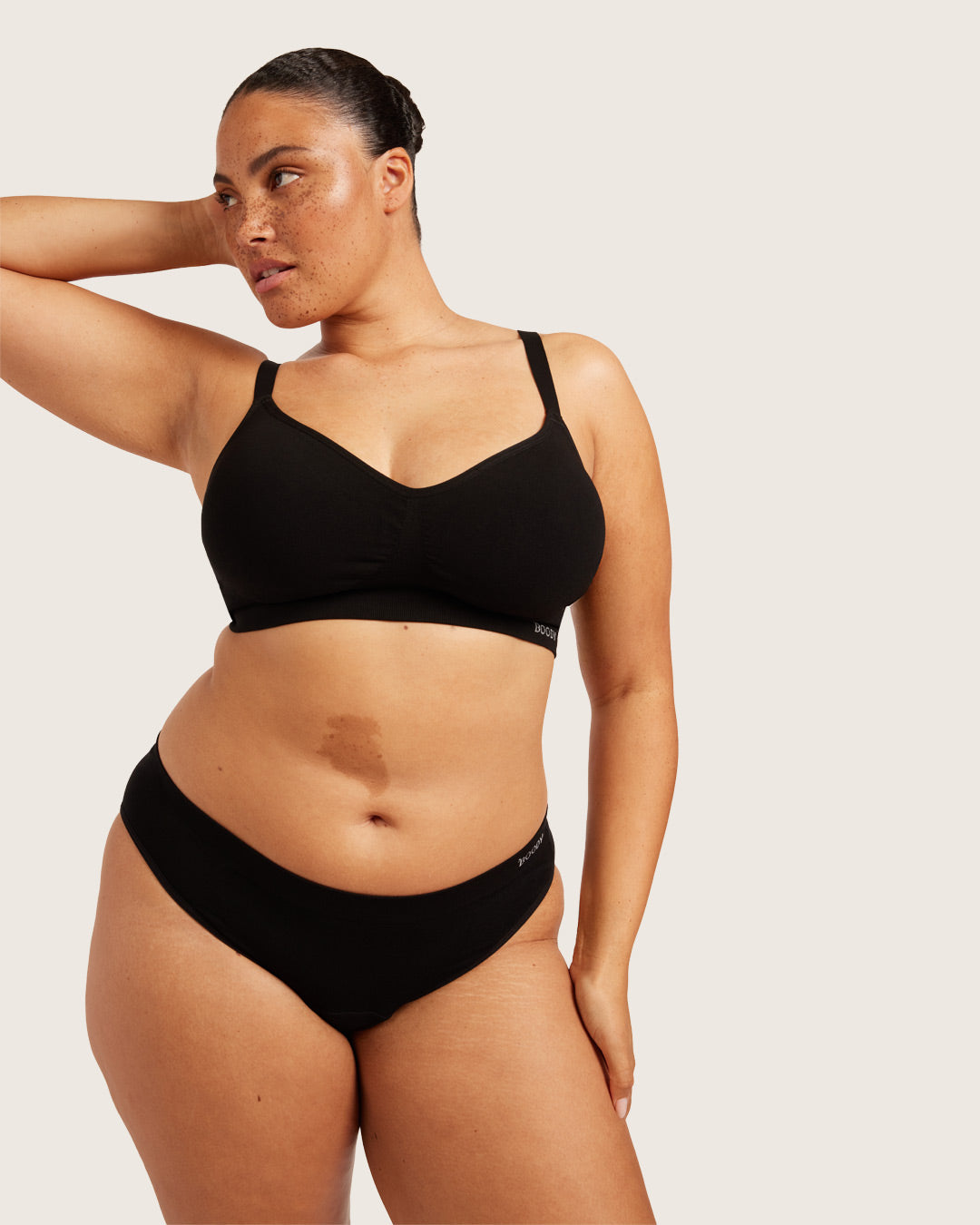 Period & Leak Proof - Classic Bikini - Light - Moderate - Black