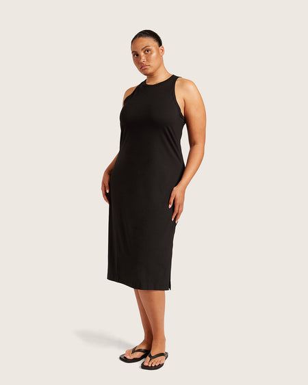 Boody | Racerback Dress in Black | Size I XS Boody | Racerback Dress in Black | Size I XS