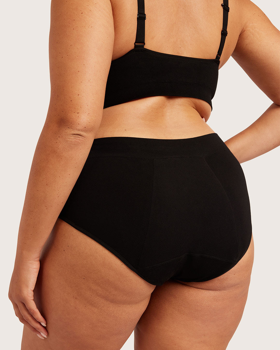 Period & Leak Proof - Full Briefs - Overnight - Black
