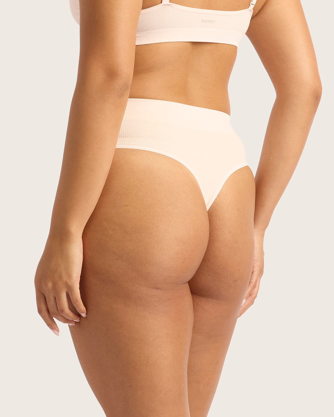 LYOLYTE High Waist G-String - Powder Pink