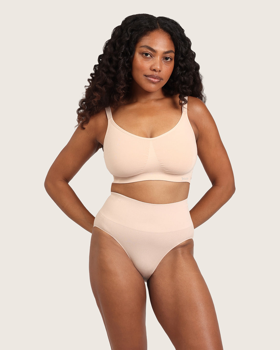 Shaper High Cut Full Briefs - Shell