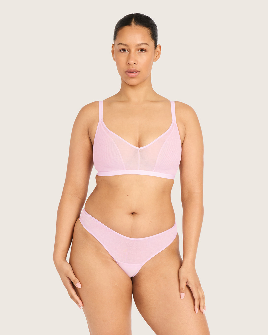FreeMesh G-String - Pink Sorbet