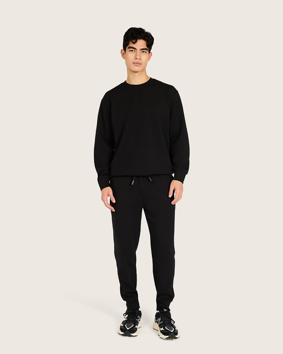 Men's Bamboo Cuffed Sweat Pants in Black – Boody US