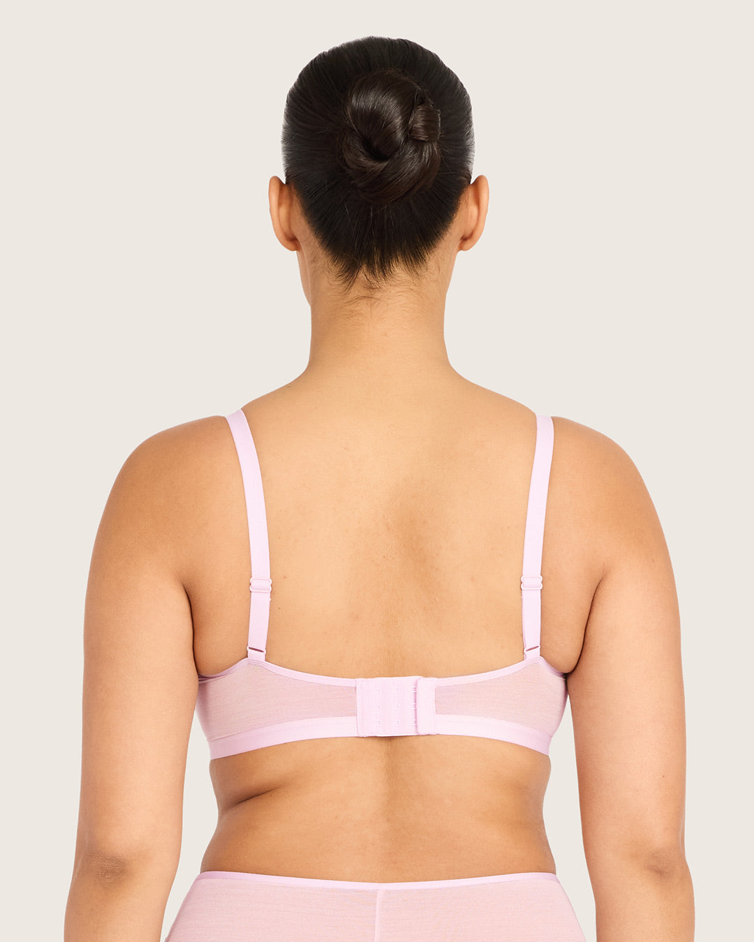 FreeMesh Crop Bralette - Pink Sorbet