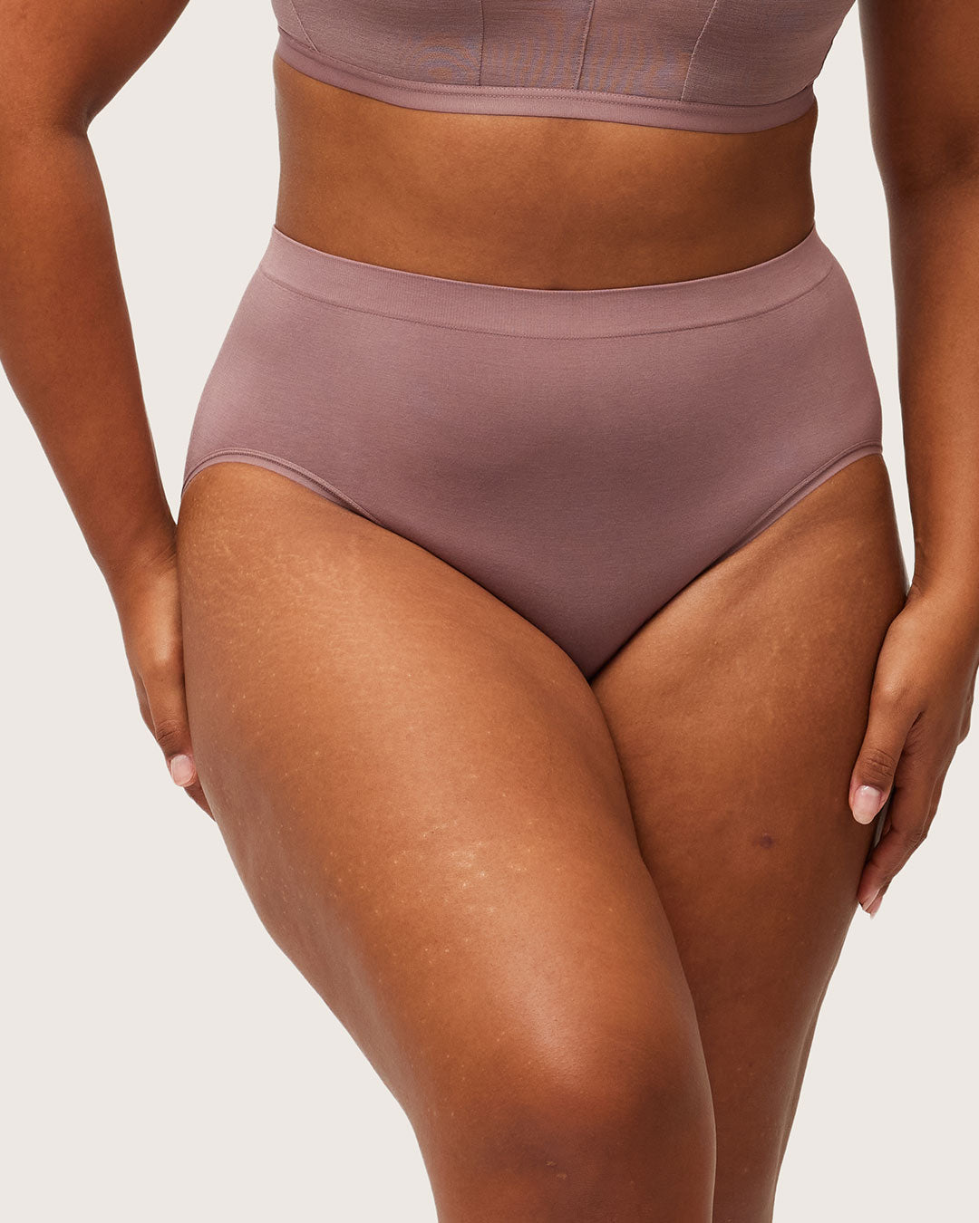 UltraLyte Full Briefs - Mauve