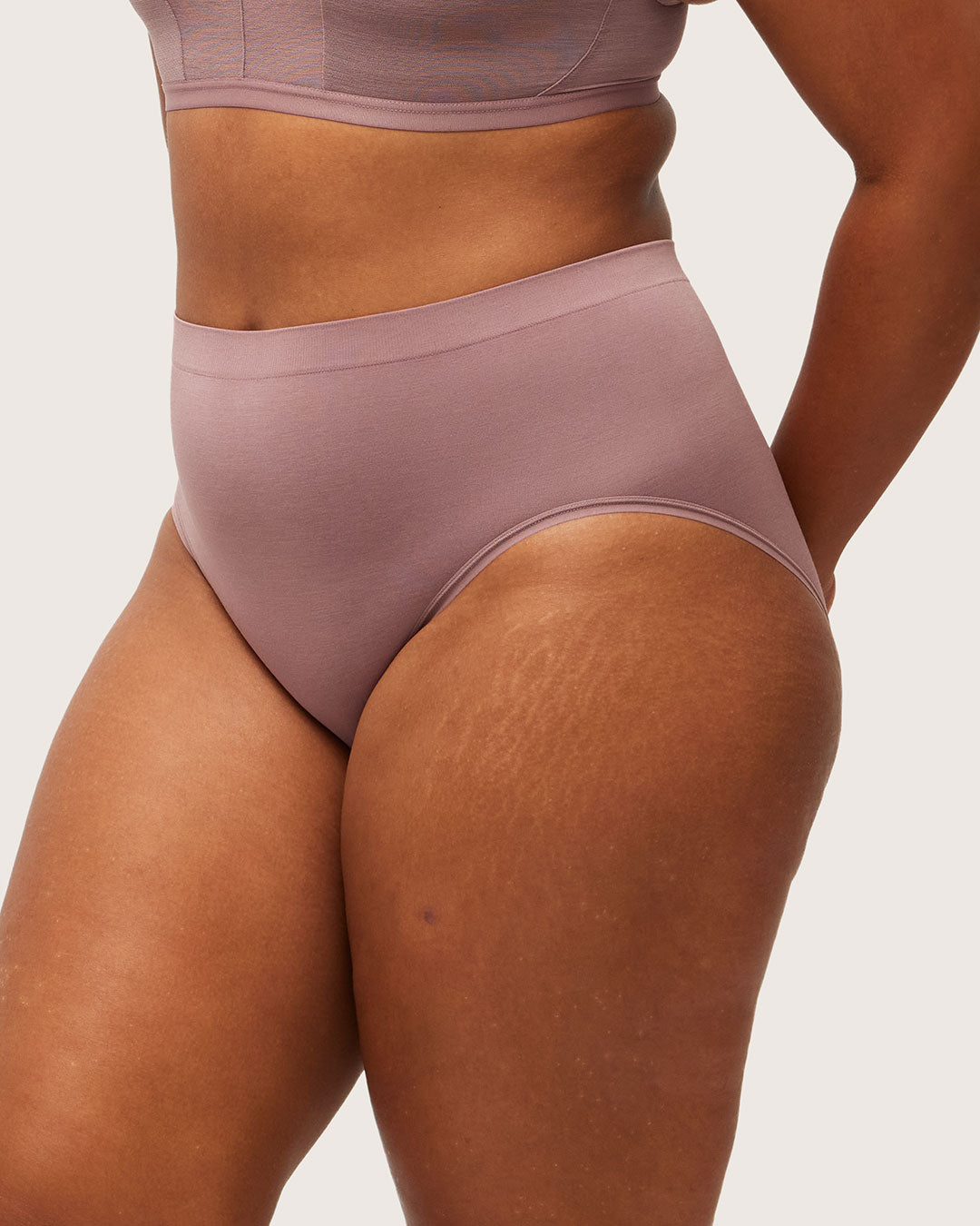 UltraLyte Full Briefs - Mauve