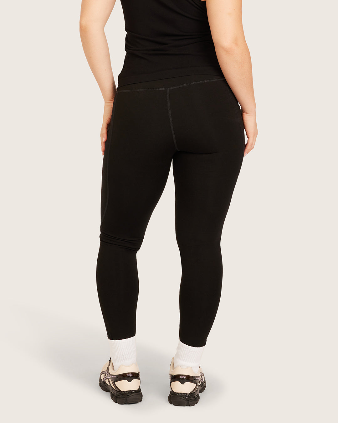 Women's Forme High Waist Leggings with Pocket in Black – Boody US