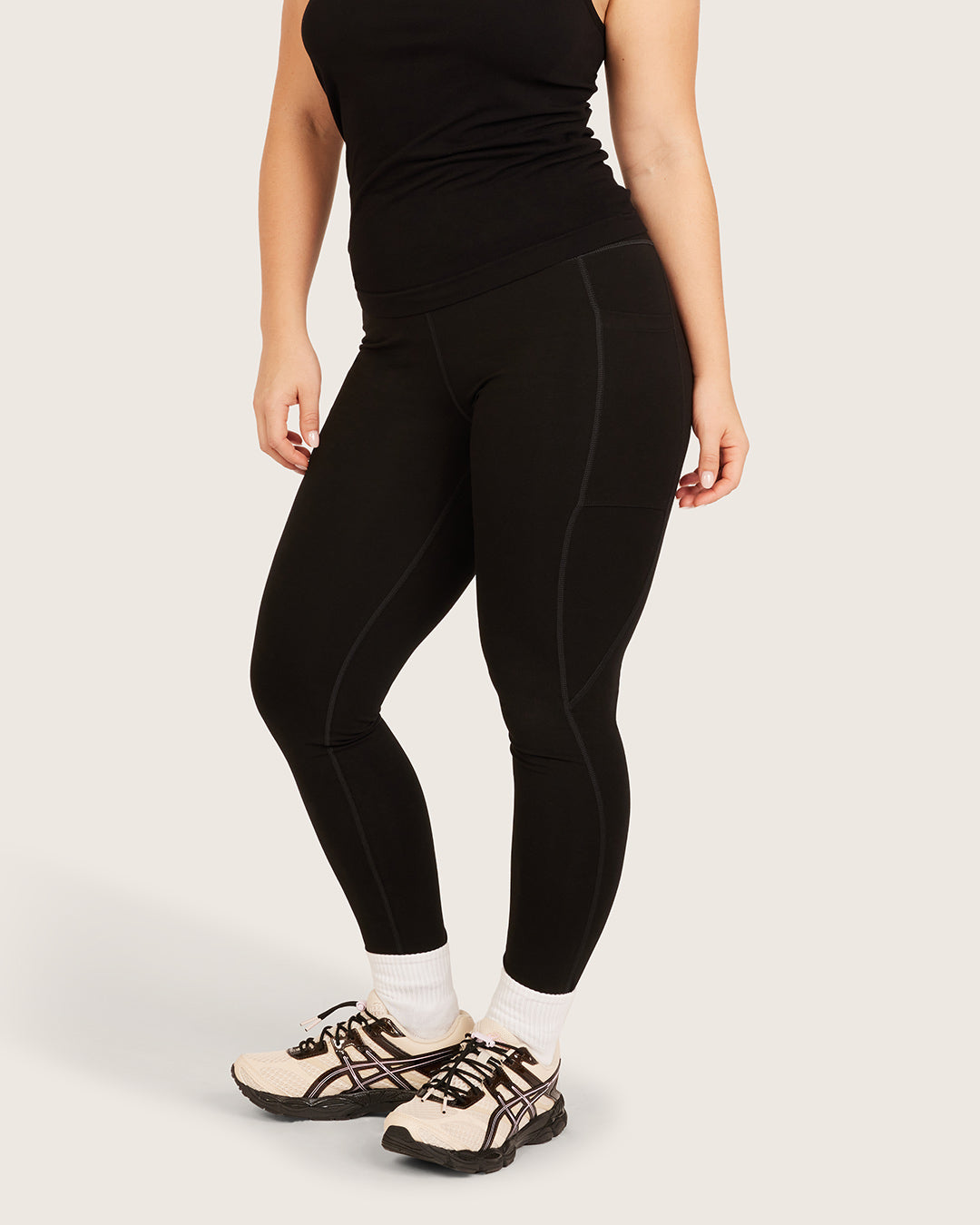 Women's Forme High Waist Leggings with Pocket in Black – Boody US