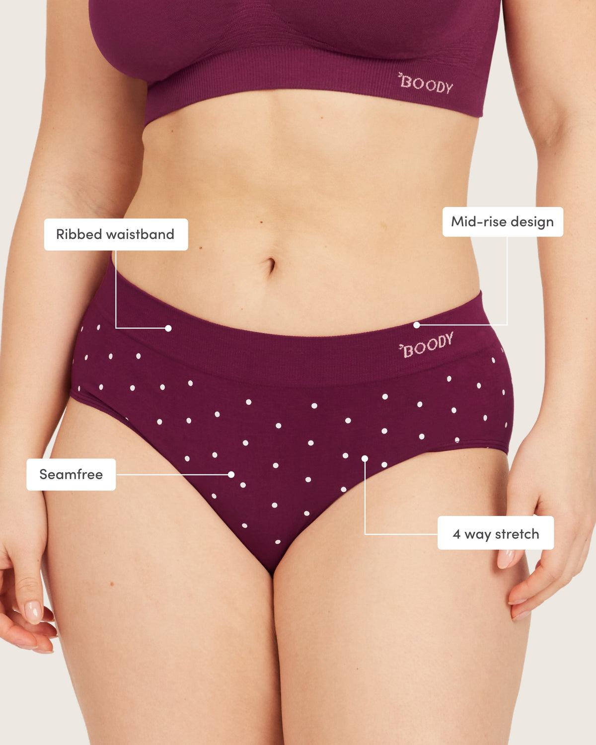 Midi Briefs - BCAM Print