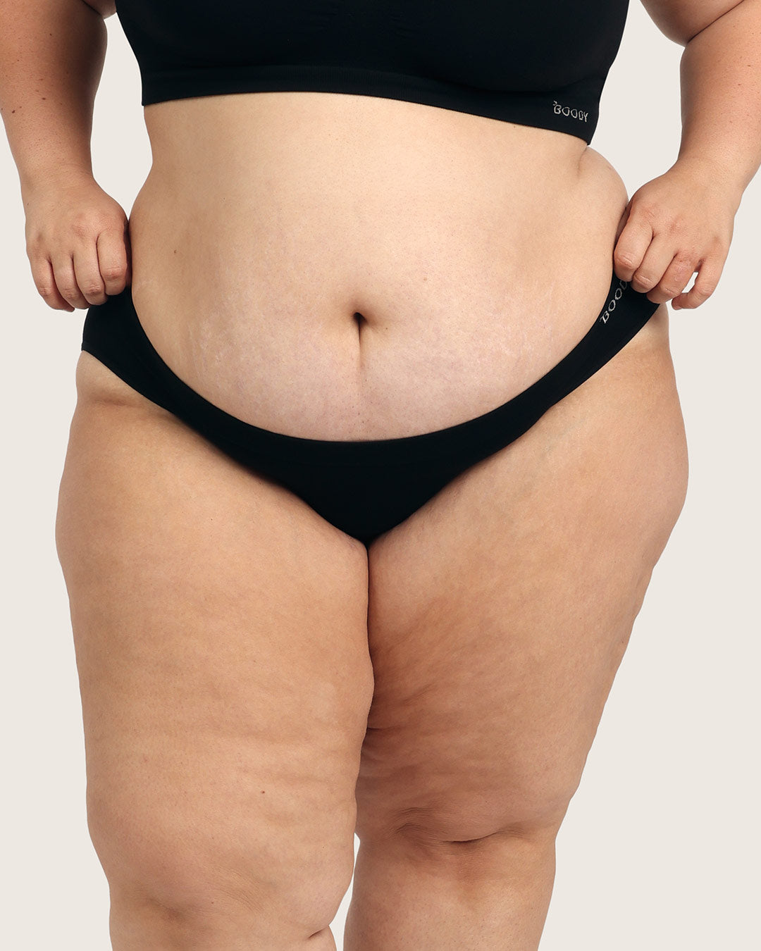 Period & Leak Proof - Classic Bikini - Light - Moderate - Black