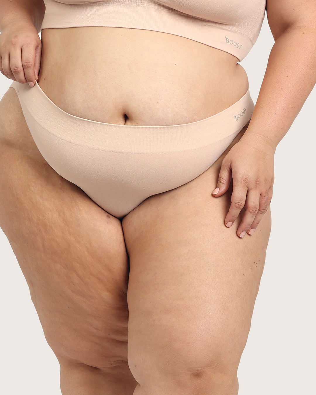 High Cut Full Briefs - Shell
