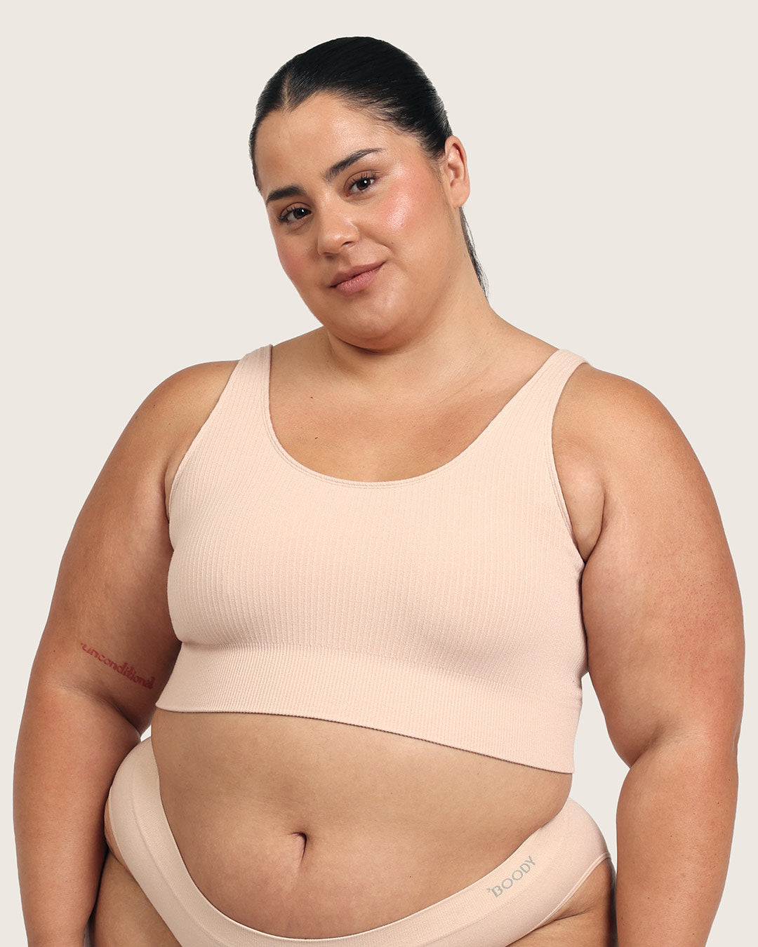 Ribbed Seamfree Crop-Shell