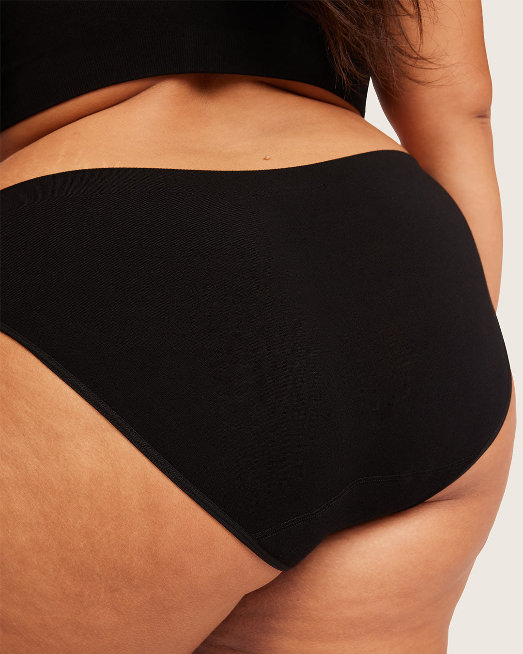 Period & Leak Proof - Classic Bikini - Light - Moderate - Black