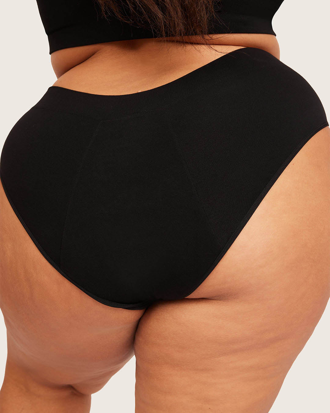 Period & Leak Proof - Full Briefs - Moderate - Heavy - Black