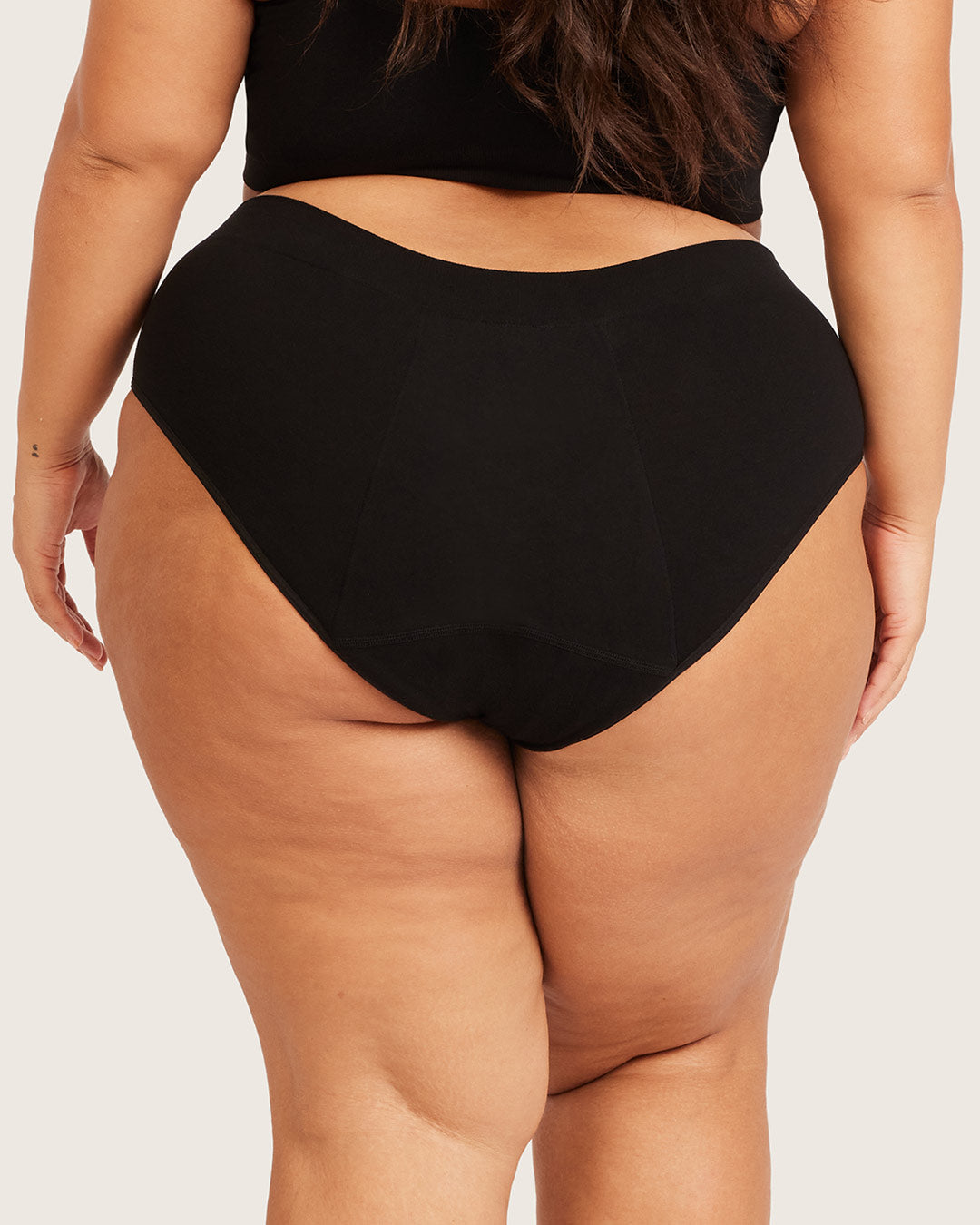 Period & Leak Proof - Full Briefs - Overnight - Black