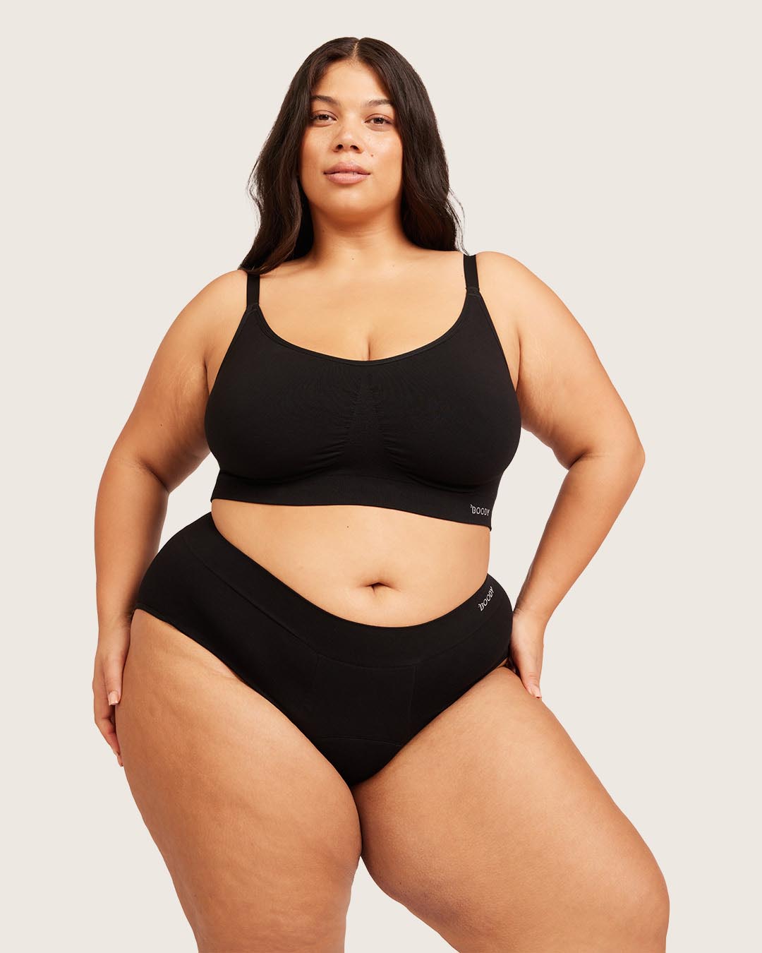 Period & Leak Proof - Full Briefs - Overnight - Black