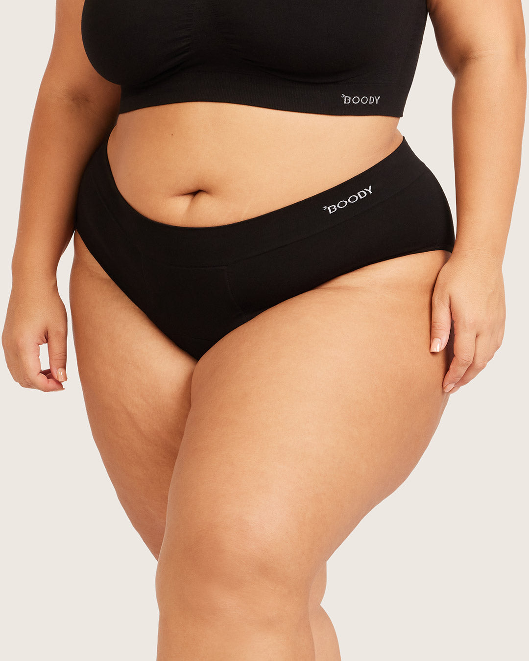 Period & Leak Proof - Full Briefs - Overnight - Black