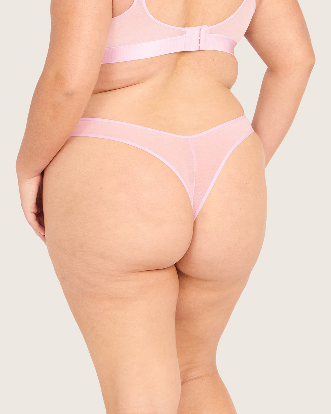 FreeMesh G-String - Pink Sorbet