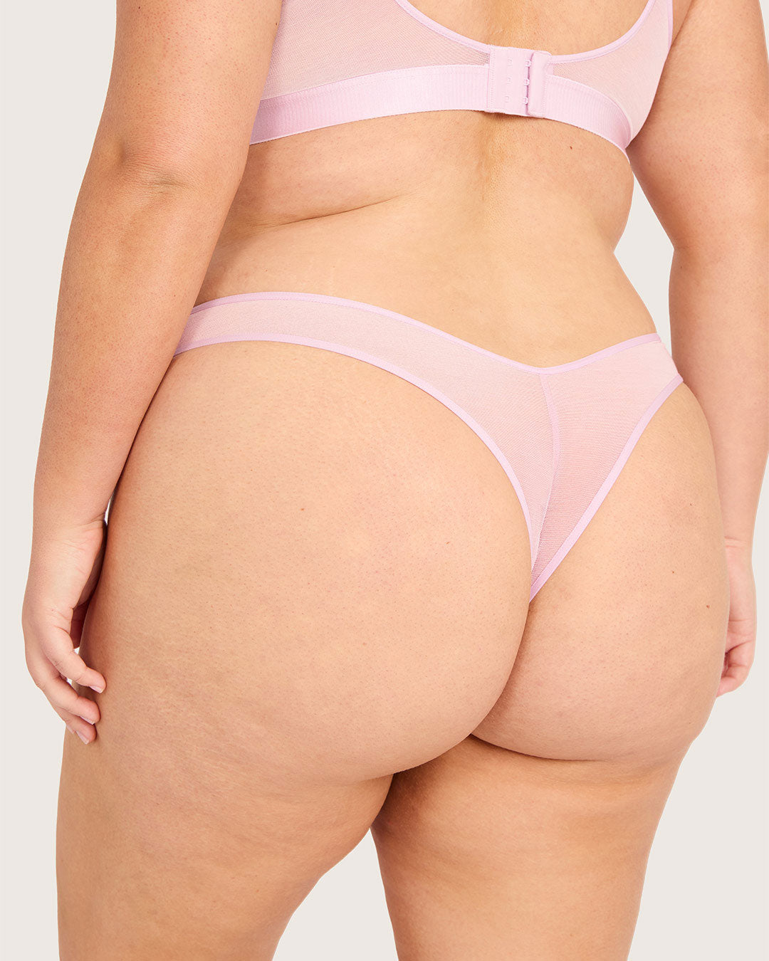 FreeMesh G-String - Pink Sorbet