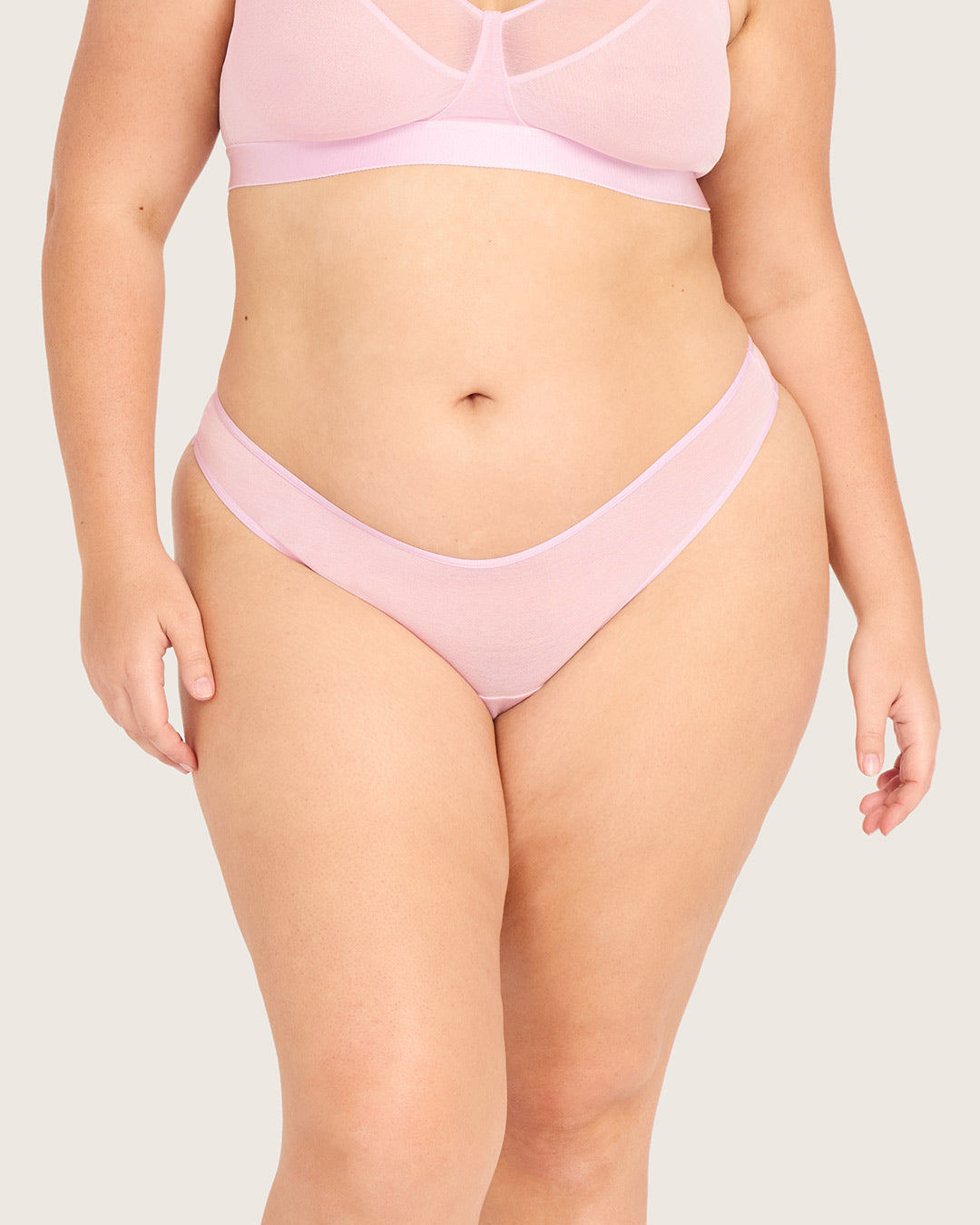 FreeMesh G-String - Pink Sorbet