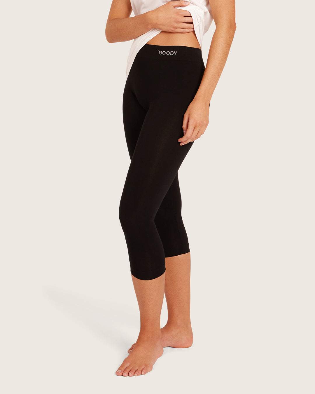 Base Layer 3/4 Leggings - Black