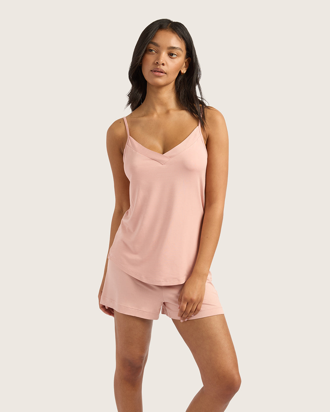 Women's Bamboo Sleep Cami in Dusty Pink – Boody US