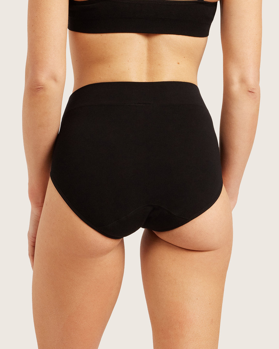 Period & Leak Proof - Full Briefs - Light - Moderate - Black